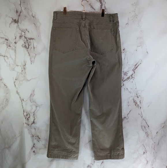 Duluth Pants Mens 34X30 Flex Ballroom Khakis Brown Tan Beige 36310 - Picture 6 of 16